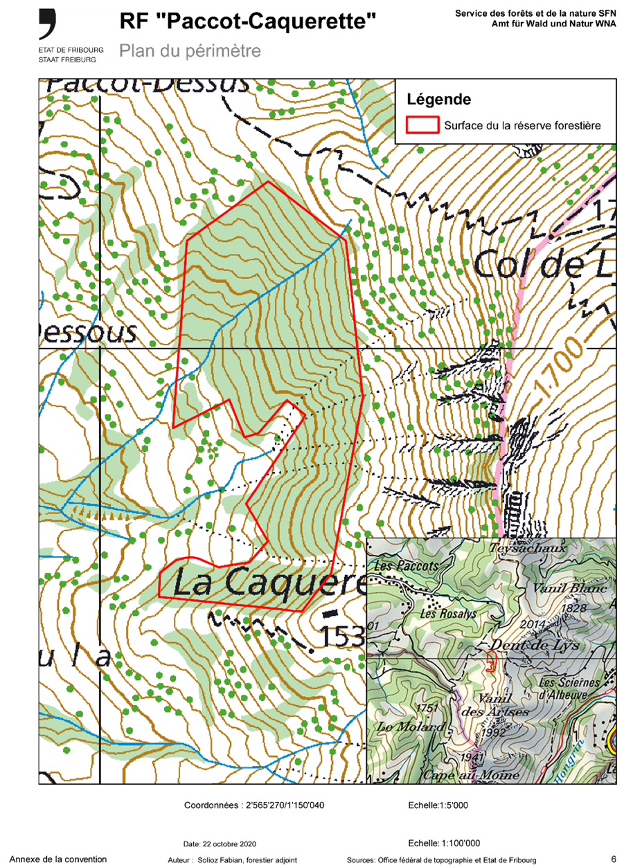Plan des Perimeters