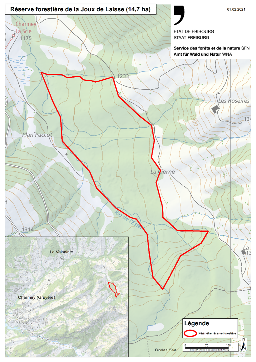 Plan du périmètre
